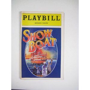 Show Boat Gershwin Theatre Playbill December 1994 McMartin Luker Jacoby Stritch